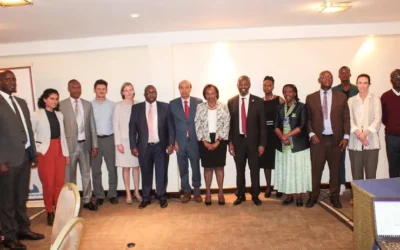 Launch of the Kenya Strategy on Building Climate Resilience of the Urban Poor at Africities Summit.