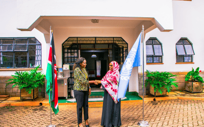 Ambassador Grace Okara Hosts Courtesy Meeting with IGAD Head of Mission to Kenya