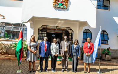 The Permanent Mission to UN-Habitat hosts Busia County officials for consultations on development partnerships